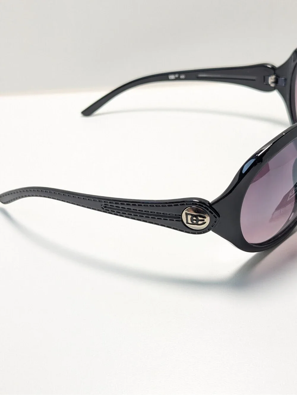Designer Eyewear Purple UV Black Oversized Cat Eye Women’s Fashion Sunglasses